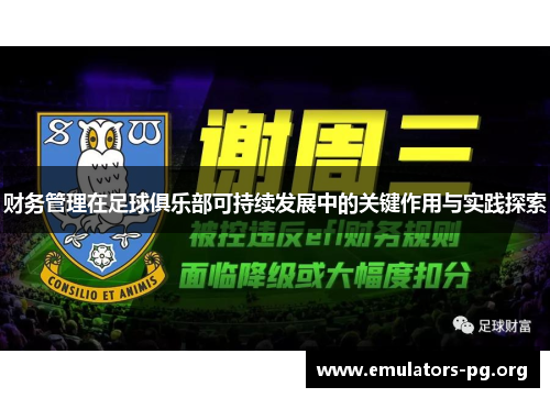 财务管理在足球俱乐部可持续发展中的关键作用与实践探索